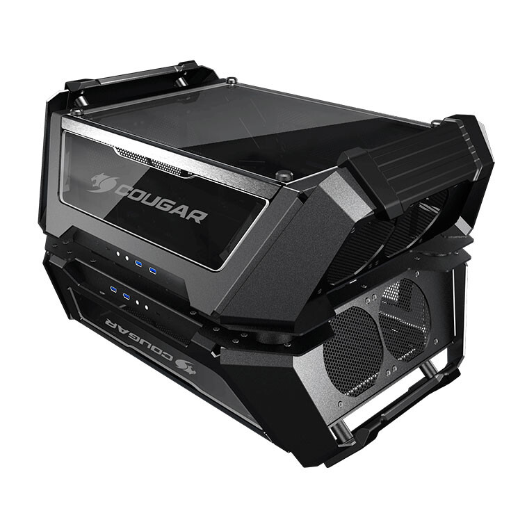 Корпус Cougar Gemini X, Dual Tower, черный
Корпус Cougar Gemini X, Dual Tower, черный