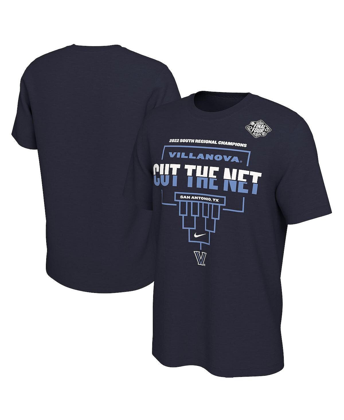 Мужская темно-синяя футболка villanova wildcats 2022 ncaa men's basketball tournament march madness final four regional champions в раздевалке Nike, синий
Мужская темно-синяя футболка villanova wildcats 2022 ncaa men's basketball tournament march madness final four regional champions в раздевалке Nike, синий