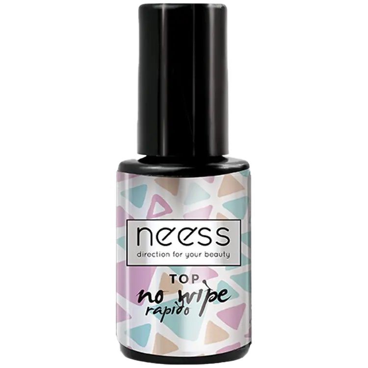 Neess Top Rapido верхнее покрытие для гель-лака, 4 мл
Neess Top Rapido верхнее покрытие для гель-лака, 4 мл