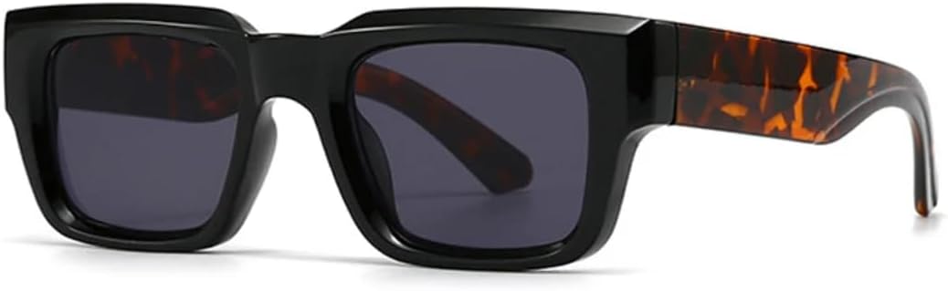 Солнцезащитные очки для мужчин и женщин - защита UV400 - градиентный панк, широкие дужки, маленькая оправа, подходят для занятий спортом на открытом воздухе и вождения DSVIGF, Black Leopard Grey
Солнцезащитные очки для мужчин и женщин - защита UV400 - градиентный панк, широкие дужки, маленькая оправа, подходят для занятий спортом на открытом воздухе и вождения DSVIGF, Black Leopard Grey