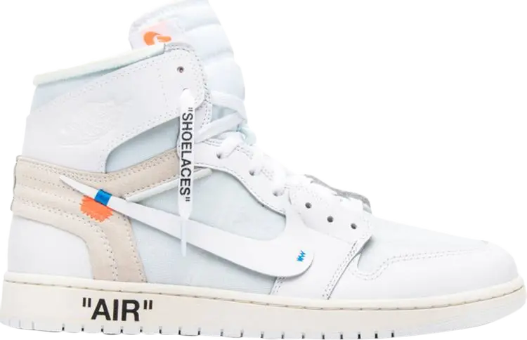 Кроссовки Off-White x Air Jordan 1 Retro High OG White 2018 Sample, белый
Кроссовки Off-White x Air Jordan 1 Retro High OG White 2018 Sample, белый