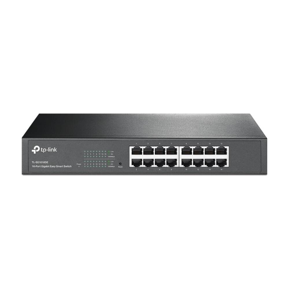 Коммутатор TP-Link TL-SG1016DE
Коммутатор TP-Link TL-SG1016DE