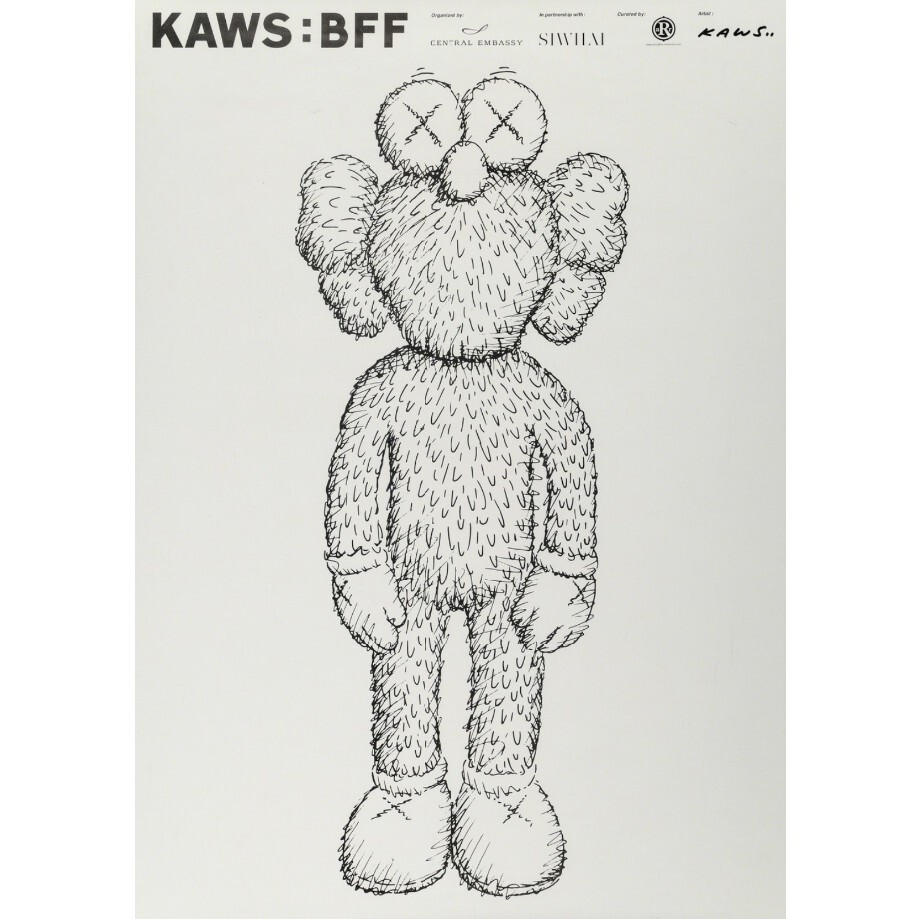 Постер Kaws BFF Exhibition
Постер Kaws BFF Exhibition