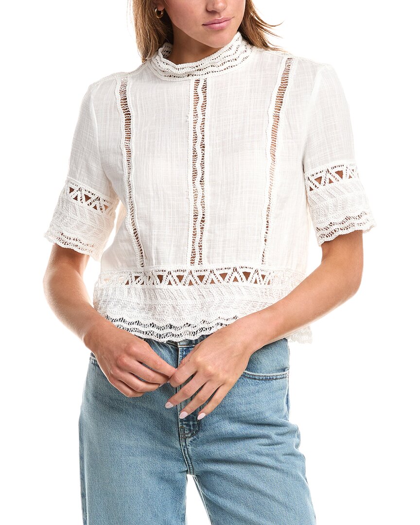 Топ с кружевной отделкой Avantlook, бежевый
Топ с кружевной отделкой Avantlook, бежевый