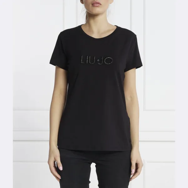 Футболка стандартного кроя Liu Jo, черный
Футболка стандартного кроя Liu Jo, черный