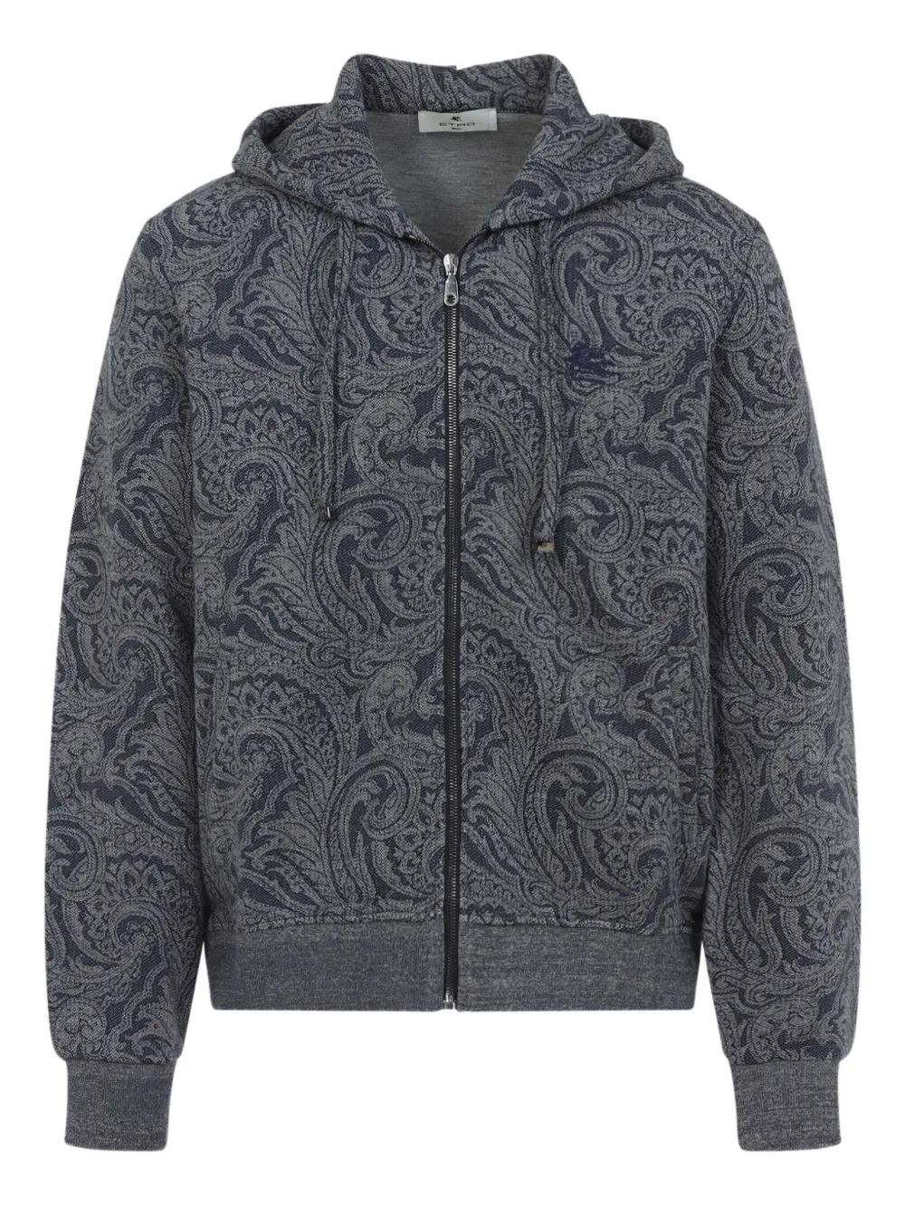 Толстовка с капюшоном на молнии с узором пейсли ETRO
Толстовка с капюшоном на молнии с узором пейсли ETRO