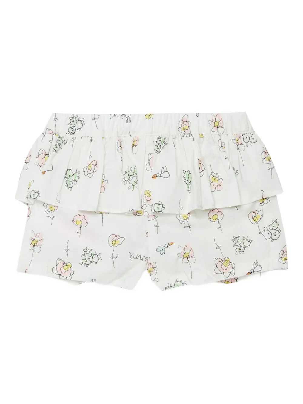 Шорты с цветочным принтом Marni Kids, белый
Шорты с цветочным принтом Marni Kids, белый