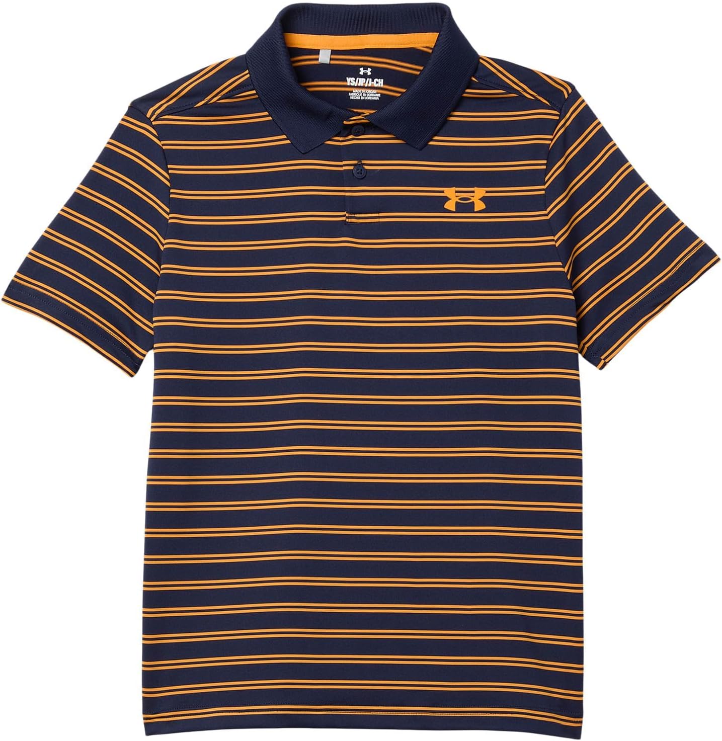 Under Armour Boys Matchplay Printed Golf Polo, Midnight Navy/Squad Orange
Under Armour Boys Matchplay Printed Golf Polo, Midnight Navy/Squad Orange