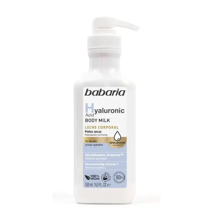 Молочко для тела Hyaluronic Acid Leche Corporal Pieles Secas Babaria, 500 ml
Молочко для тела Hyaluronic Acid Leche Corporal Pieles Secas Babaria, 500 ml