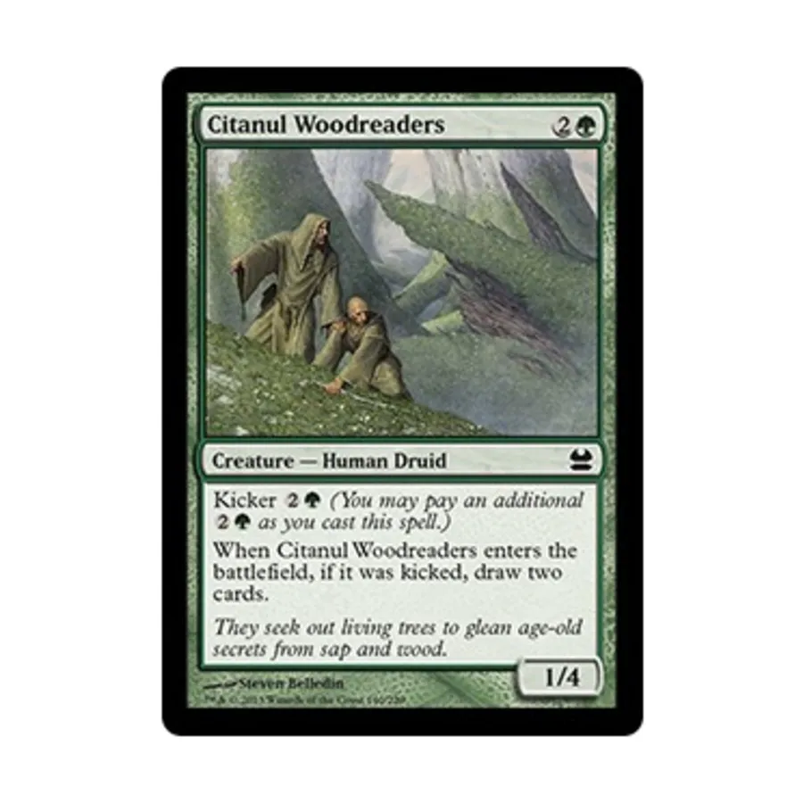 CCG Цитанулские древочитатели (C), MTG - Modern Masters 2013
CCG Цитанулские древочитатели (C), MTG - Modern Masters 2013