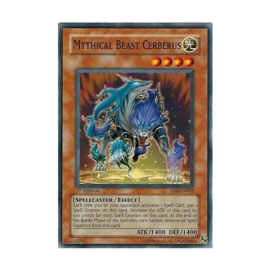 CCG Мифический Зверь Цербер (Обычный), Yu-Gi-Oh - Structure Deck - Spellcaster's Judgement - Singles
CCG Мифический Зверь Цербер (Обычный), Yu-Gi-Oh - Structure Deck - Spellcaster's Judgement - Singles