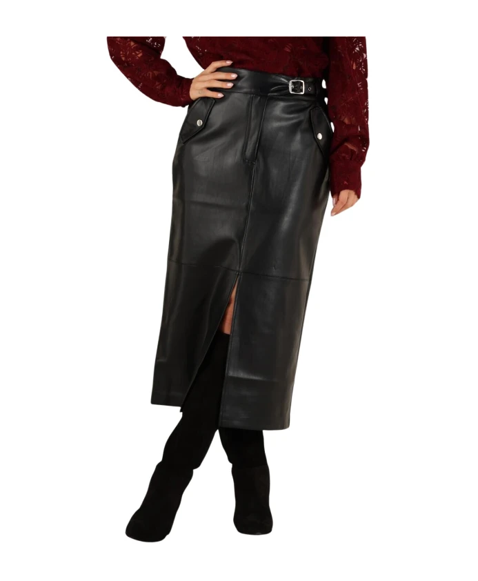 Элегантная юбка миди Aaiko, черный
Элегантная юбка миди Aaiko, черный