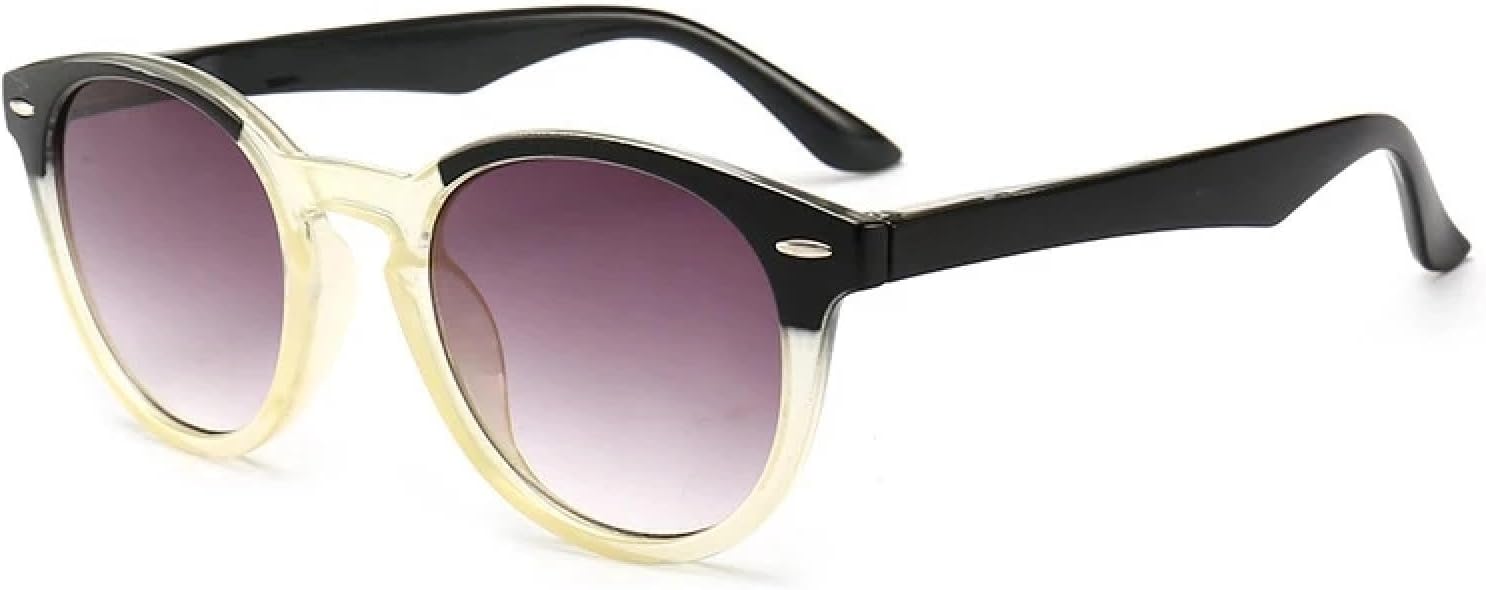 Солнцезащитные очки с защитой от УФ-излучения UV400 | Круглые линзы серого цвета | Для женщин и мужчин | Для занятий спортом на открытом воздухе и вождения DSVIGF, Yellow
Солнцезащитные очки с защитой от УФ-излучения UV400 | Круглые линзы серого цвета | Для женщин и мужчин | Для занятий спортом на открытом воздухе и вождения DSVIGF, Yellow