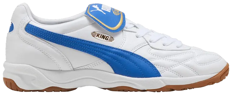Кроссовки Puma King Indoor 'White Mountain Blue', белый 
Кроссовки Puma King Indoor 'White Mountain Blue', белый
