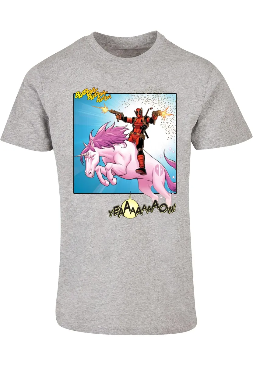Футболка ABSOLUTE CULT "Мужская футболка ABSOLUTE CULT Deadpool - Unicorn Battle ", серый
Футболка ABSOLUTE CULT "Мужская футболка ABSOLUTE CULT Deadpool - Unicorn Battle ", серый