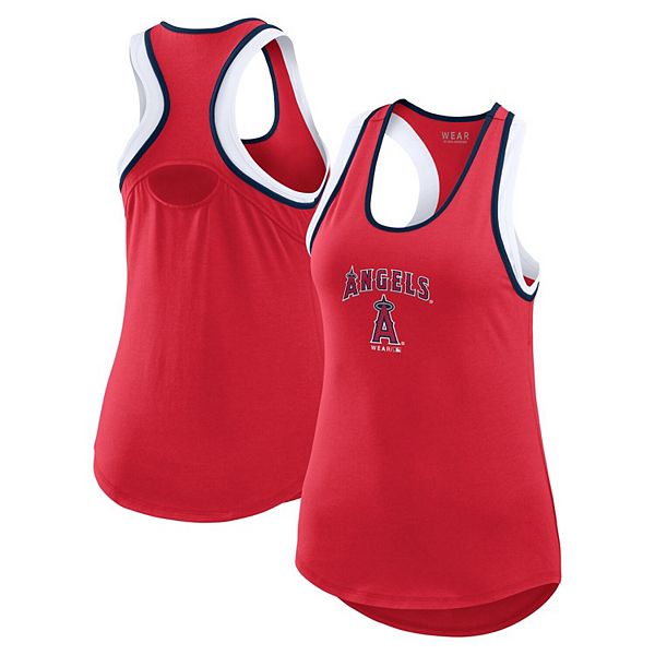 Женский красный топ racerback colorblock los angeles angels Wear By Erin Andrews
Женский красный топ racerback colorblock los angeles angels Wear By Erin Andrews