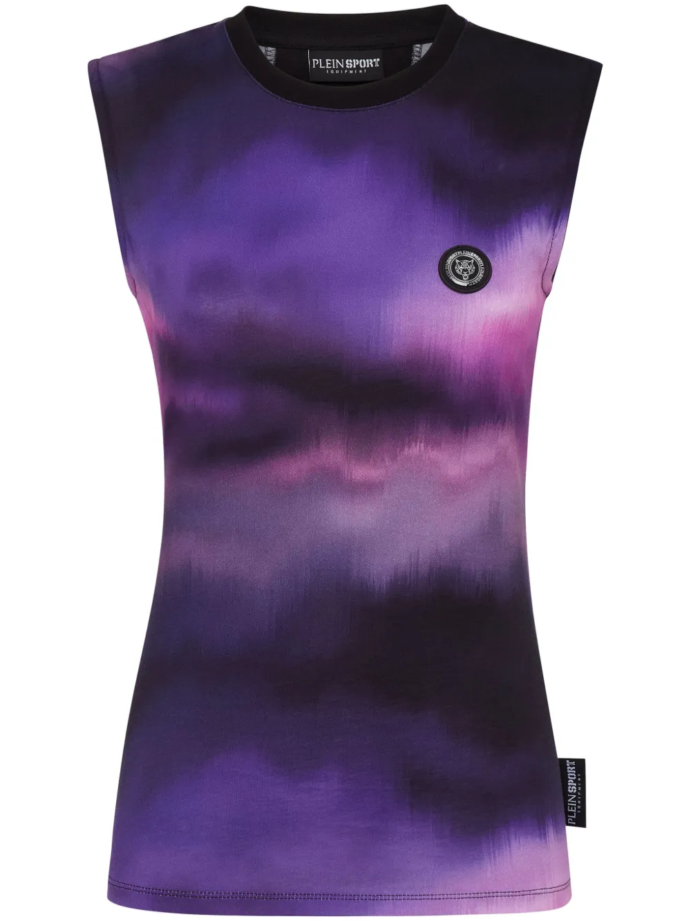 Топ с принтом тай-дай Plein Sport, фиолетовый
Топ с принтом тай-дай Plein Sport, фиолетовый