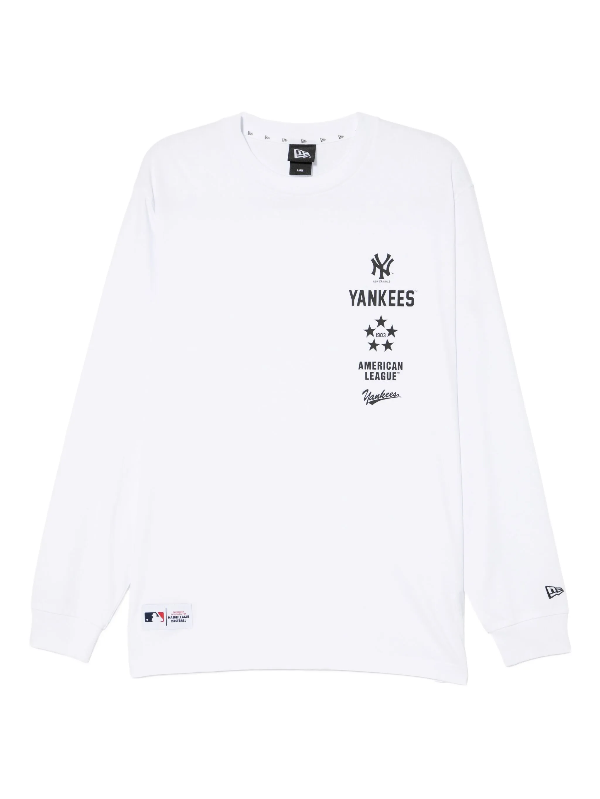 Футболка с логотипом из коллаборации с MLB New Era Cap, белый
Футболка с логотипом из коллаборации с MLB New Era Cap, белый