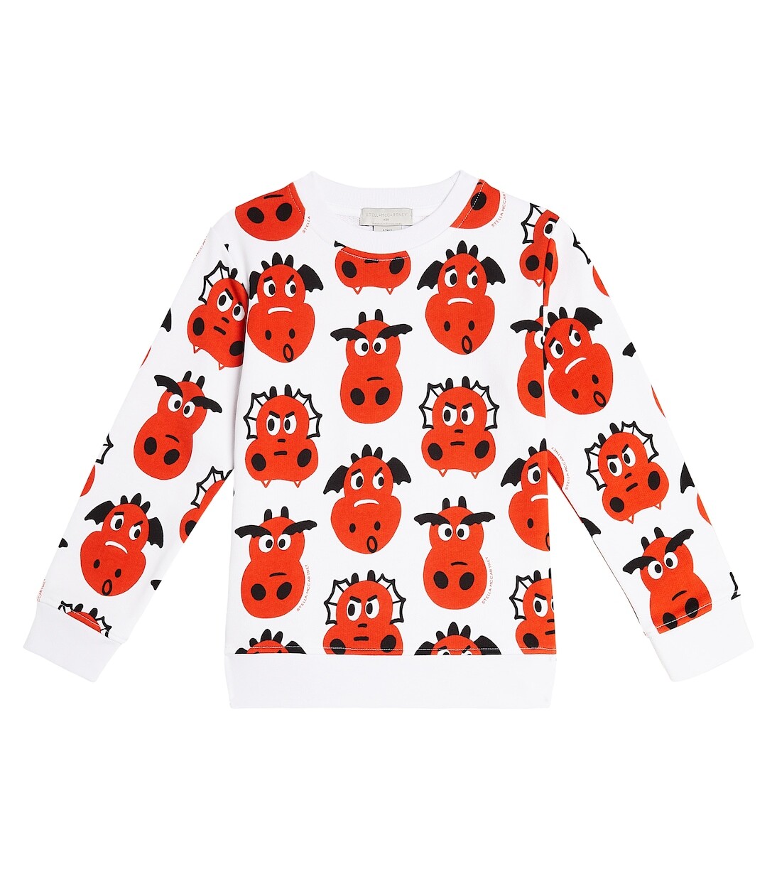 Толстовка из хлопкового джерси с принтом Stella Mccartney, белый
Толстовка из хлопкового джерси с принтом Stella Mccartney, белый