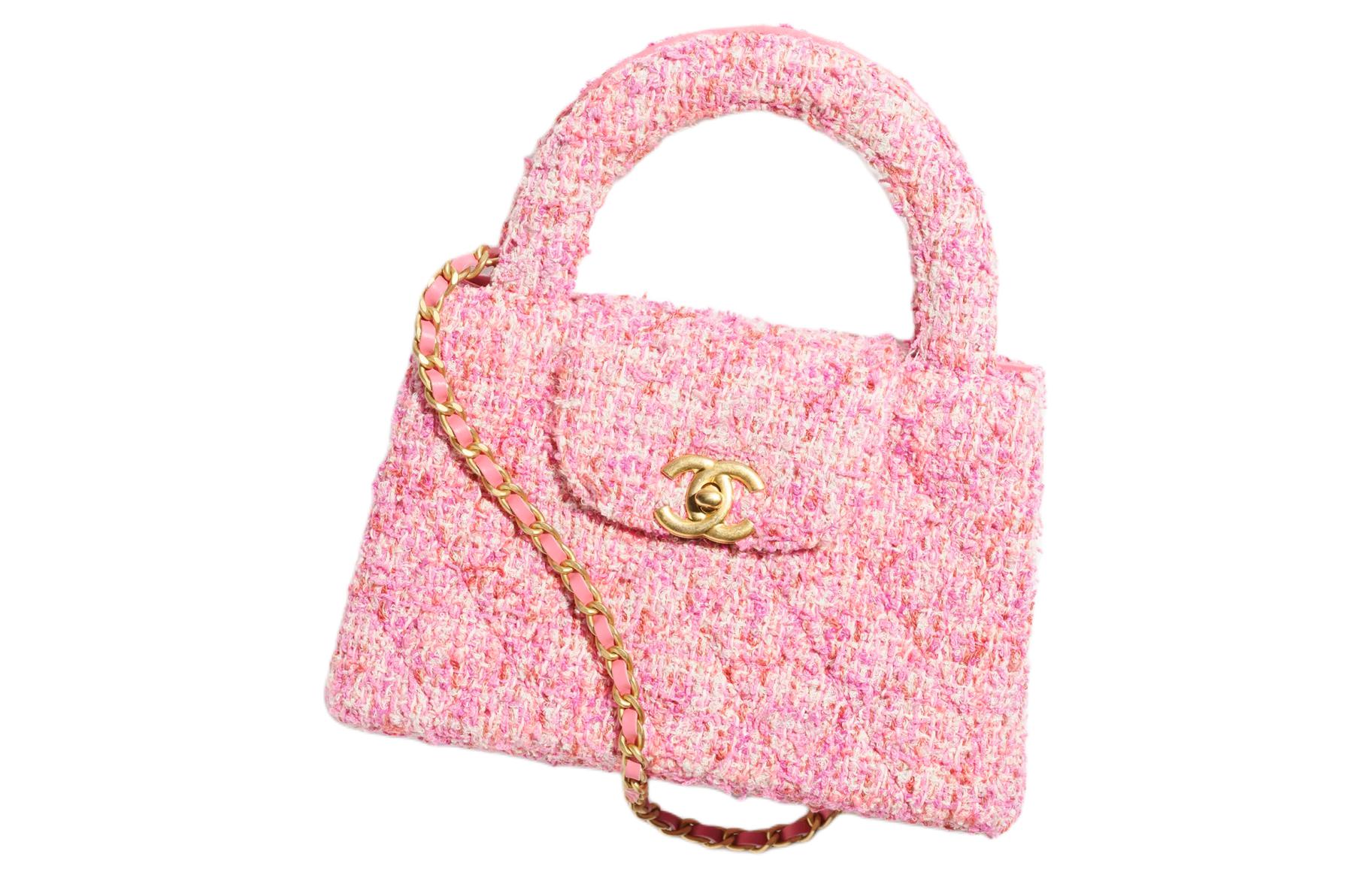 Тканый твидовая шерстяная мини-сумка через плечо на одно плечо женская розовая и цвет слоновой кости CHANEL
Тканый твидовая шерстяная мини-сумка через плечо на одно плечо женская розовая и цвет слоновой кости CHANEL