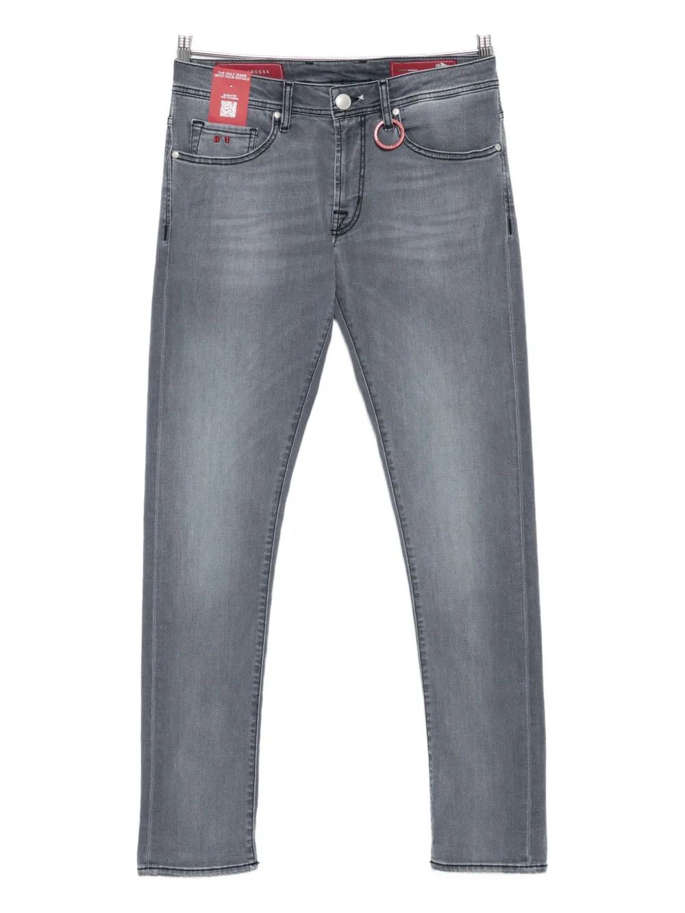 Джинсы с кольцевым декором Sartoria Tramarossa, серый
Джинсы с кольцевым декором Sartoria Tramarossa, серый