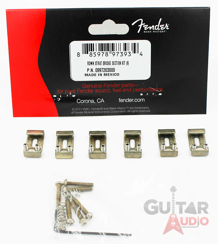 Подлинные седла Fender ROAD WORN Relic Aged Nickel Strat/Stratocaster Bridge Saddles 099-7203-000
Подлинные седла Fender ROAD WORN Relic Aged Nickel Strat/Stratocaster Bridge Saddles 099-7203-000