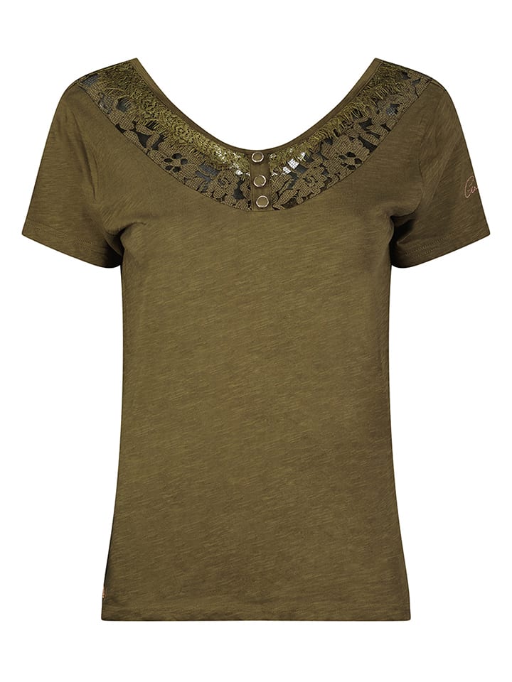 Футболка Geographical Norway, хаки 
Футболка Geographical Norway, хаки