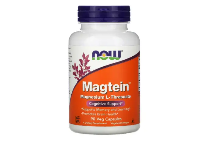 L-треонат магния NOW Foods Magtein, 90 растительных капсул
L-треонат магния NOW Foods Magtein, 90 растительных капсул