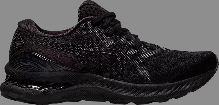 Кроссовки wmns gel nimbus 23 wide 'black' Asics, черный 
Кроссовки wmns gel nimbus 23 wide 'black' Asics, черный