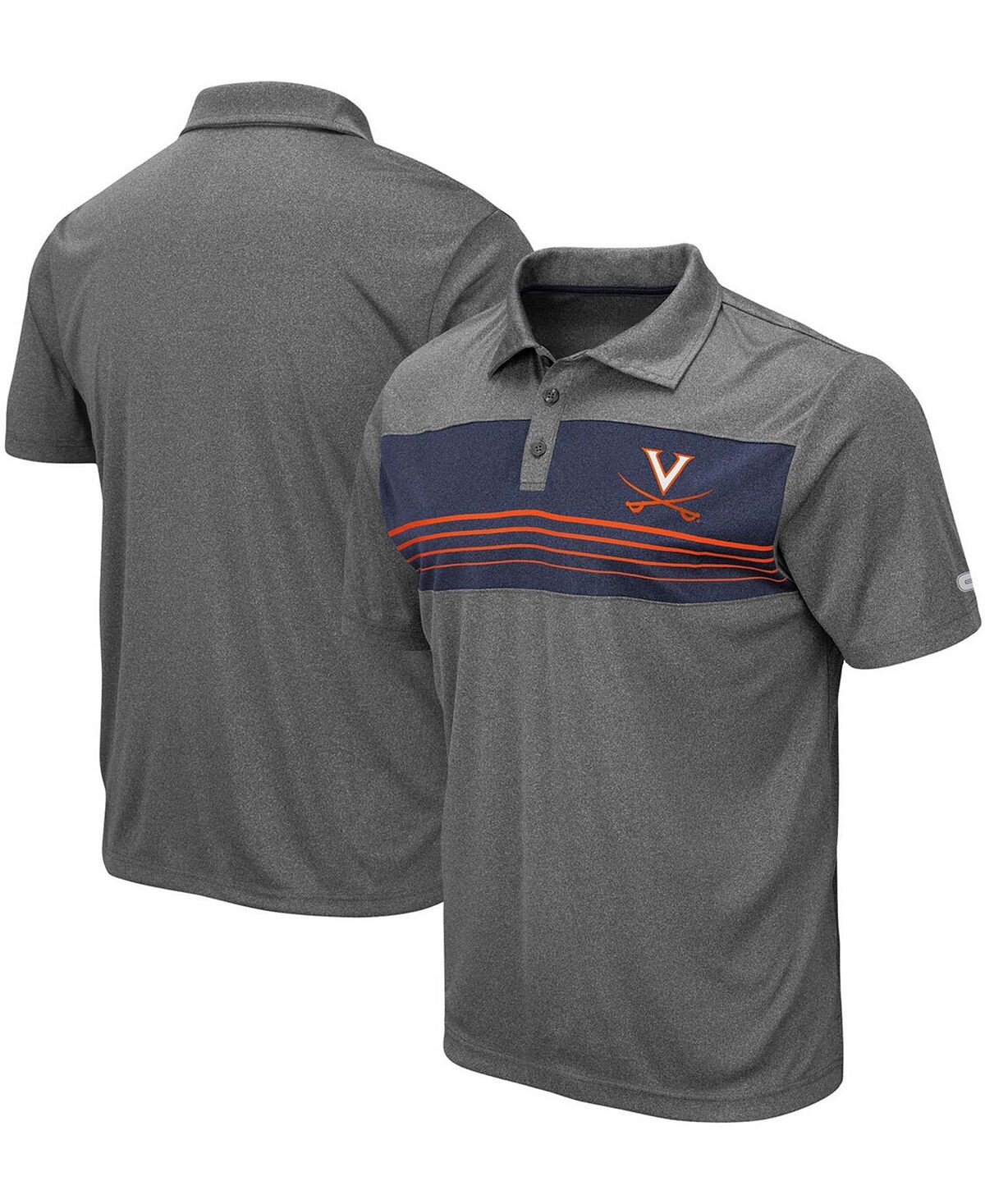 Мужская темно-серая футболка-поло virginia cavaliers с надписью smithers polo меланжевого цвета Colosseum, мульти
Мужская темно-серая футболка-поло virginia cavaliers с надписью smithers polo меланжевого цвета Colosseum, мульти