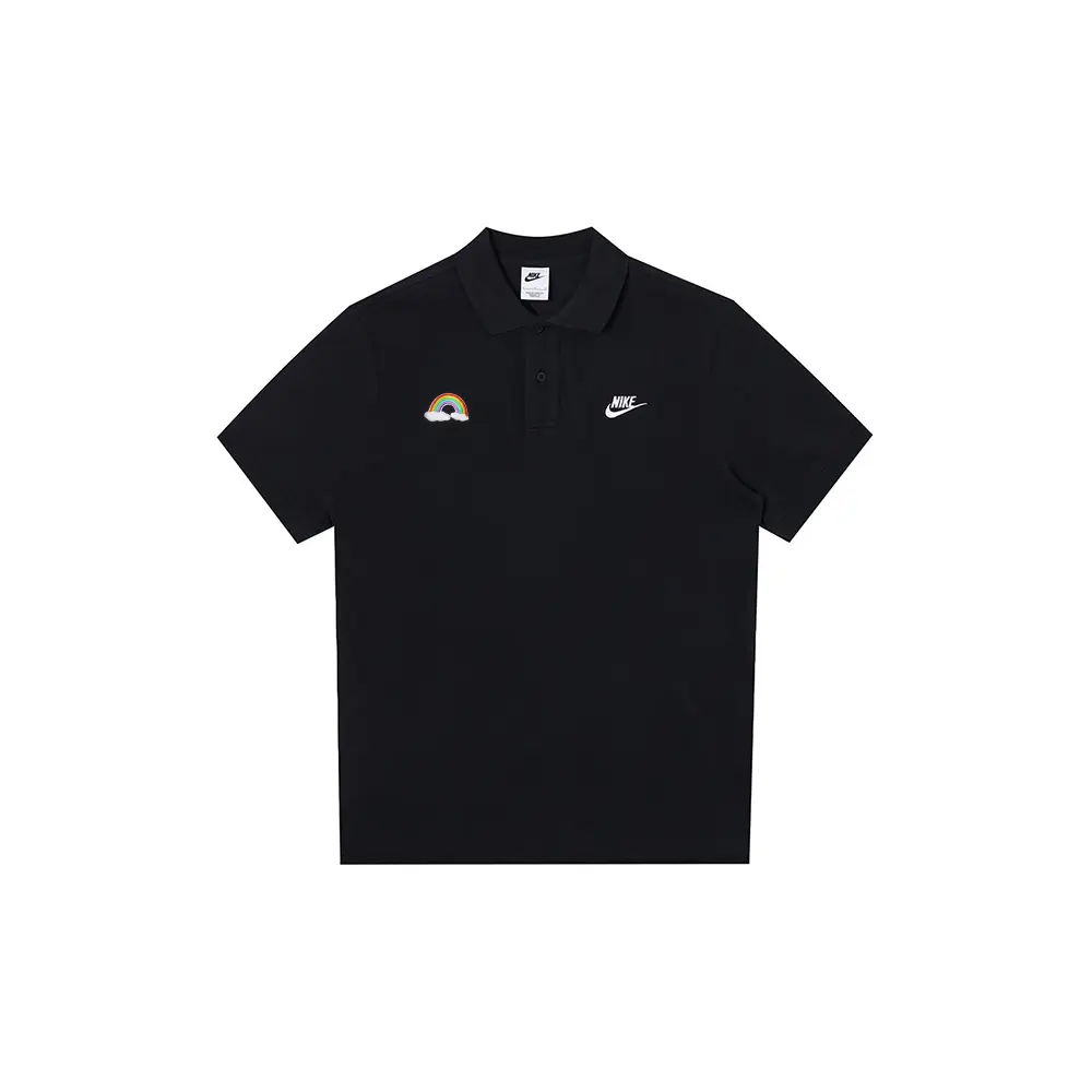 Рубашка поло унисекс черная Nike, черный
Рубашка поло унисекс черная Nike, черный
