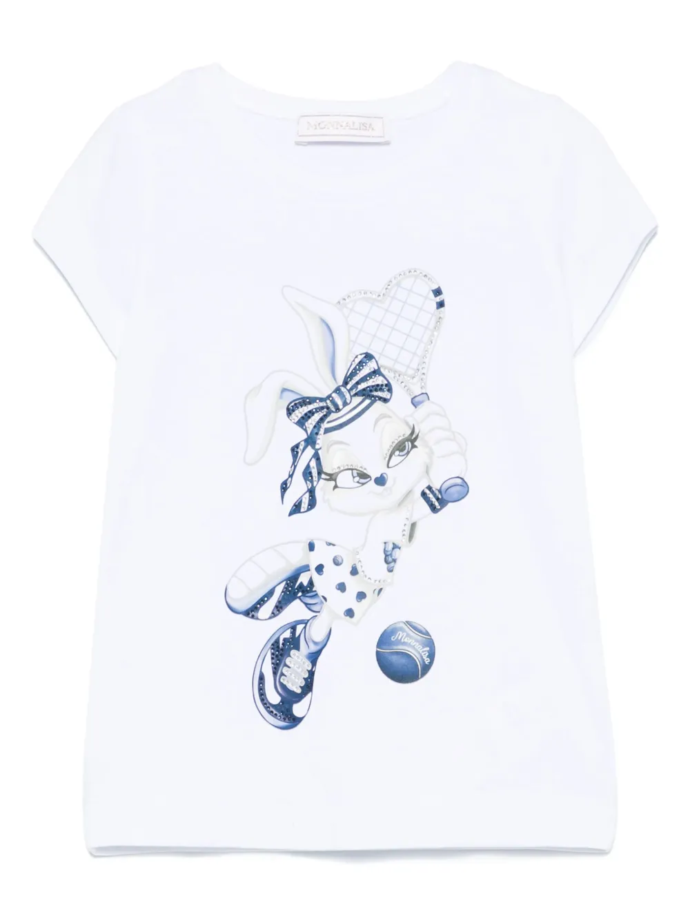 Футболка с принтом Monnalisa, белый
Футболка с принтом Monnalisa, белый