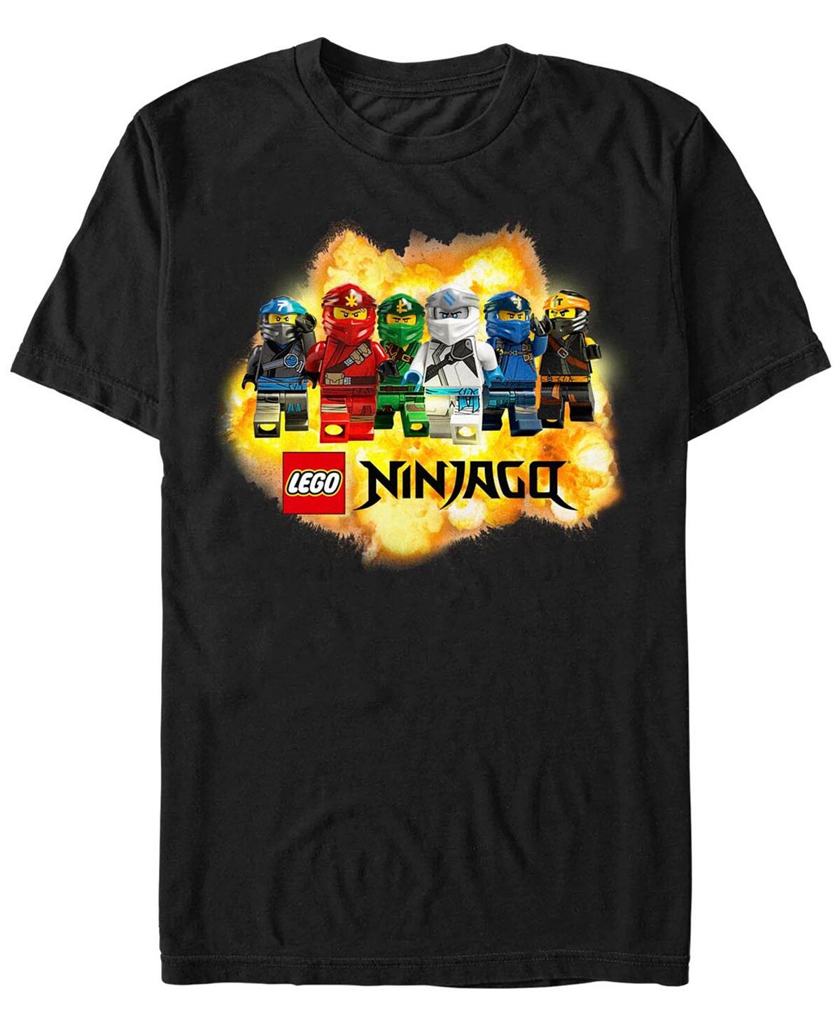 Мужская футболка с коротким рукавом lego ninjago ninja explosion Fifth Sun, черный
Мужская футболка с коротким рукавом lego ninjago ninja explosion Fifth Sun, черный