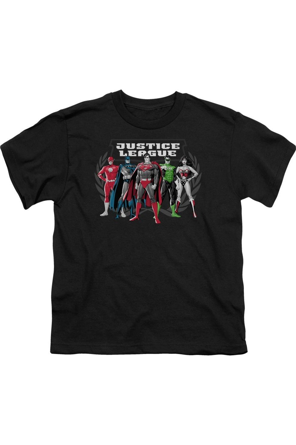 Футболка с коротким рукавом для детей "Лига справедливости Америки: Великолепная пятерка" Gildan, черный
Футболка с коротким рукавом для детей "Лига справедливости Америки: Великолепная пятерка" Gildan, черный
