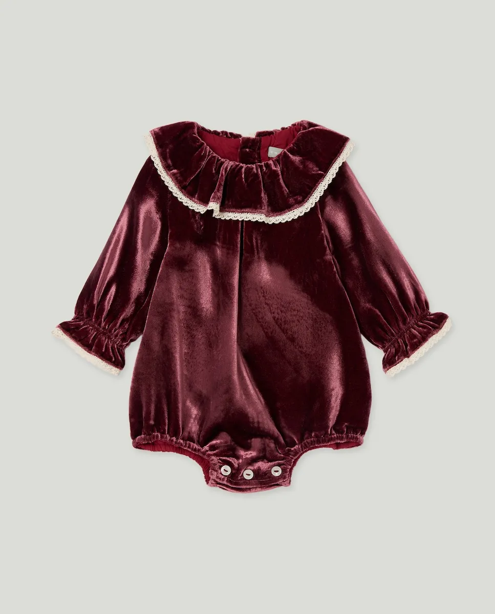 Боди с длинным рукавом и бархатным воротником для маленькой девочки Coconut El Corte Inglés, сливовый
Боди с длинным рукавом и бархатным воротником для маленькой девочки Coconut El Corte Inglés, сливовый