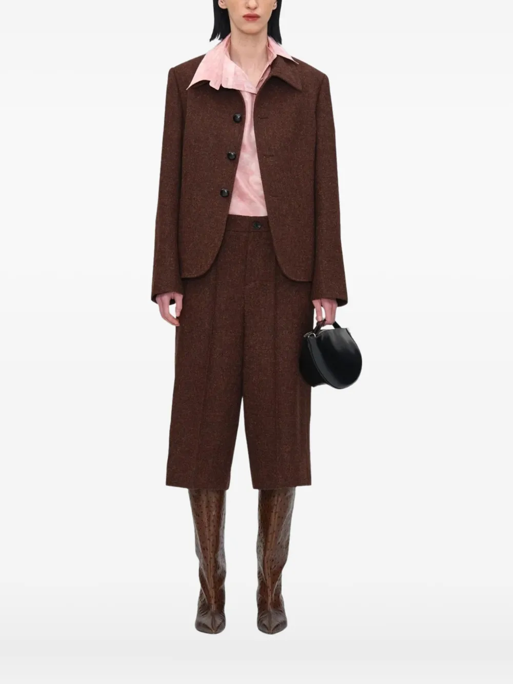 Жакет из смесовой шерсти UMBER POSTPAST, коричневый
Жакет из смесовой шерсти UMBER POSTPAST, коричневый