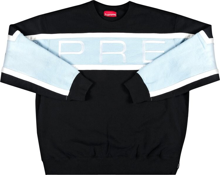 Толстовка Supreme Paneled Crewneck 'Black', черный
Толстовка Supreme Paneled Crewneck 'Black', черный
