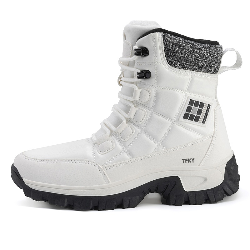 TFKY Водостойкие противоскользящие зимние ботинки мужские белые, цвет White
TFKY Водостойкие противоскользящие зимние ботинки мужские белые, цвет White
