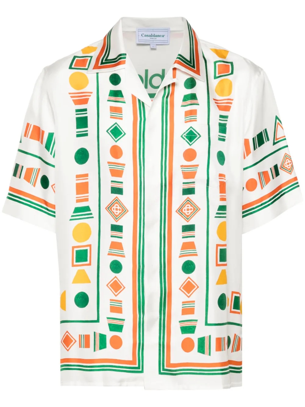 Шелковая рубашка Playful Eagle CASABLANCA, белый
Шелковая рубашка Playful Eagle CASABLANCA, белый