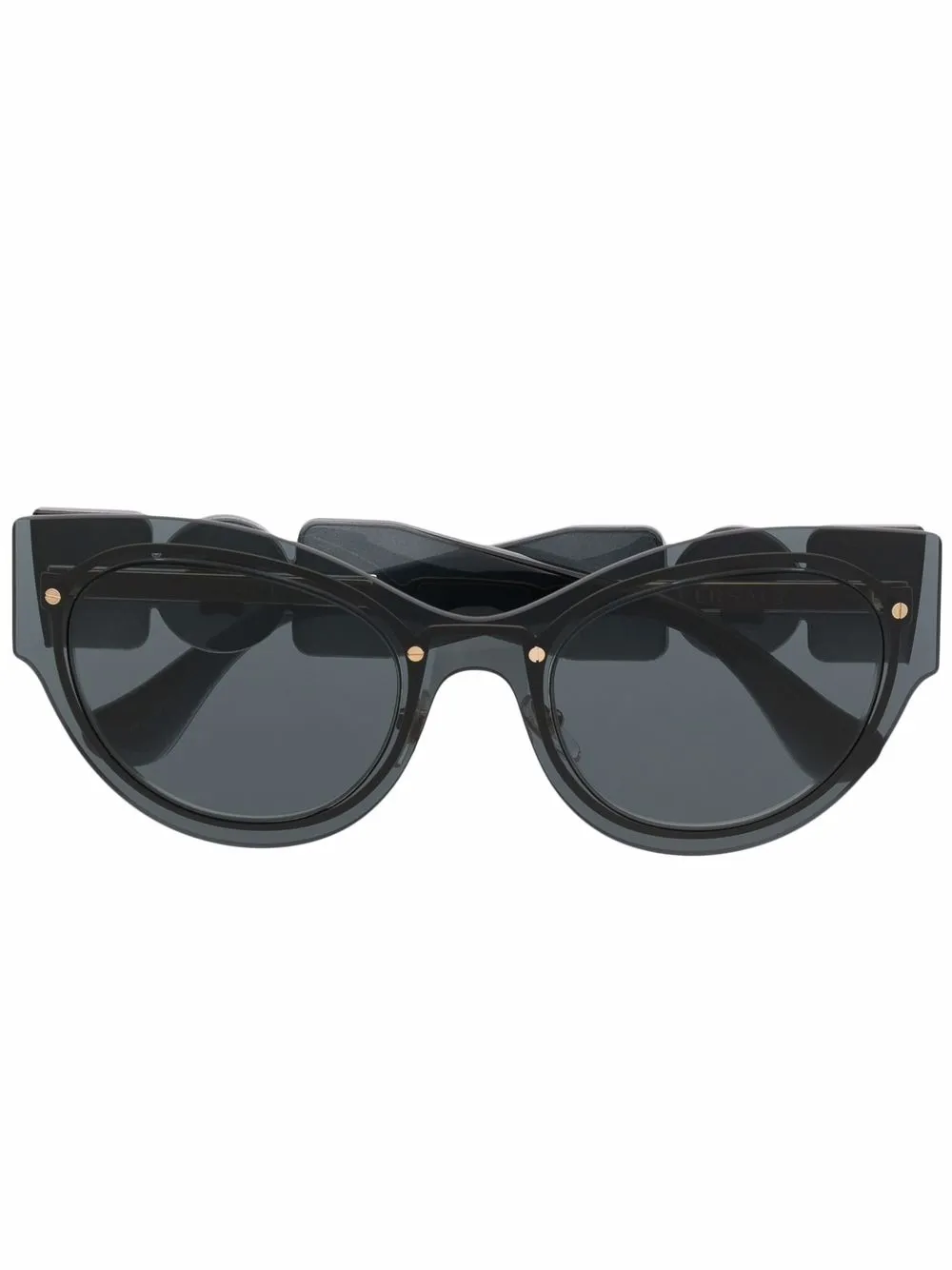 Солнцезащитные очки в оправе 'кошачий глаз' и декором Medusa Versace Eyewear, черный
Солнцезащитные очки в оправе 'кошачий глаз' и декором Medusa Versace Eyewear, черный