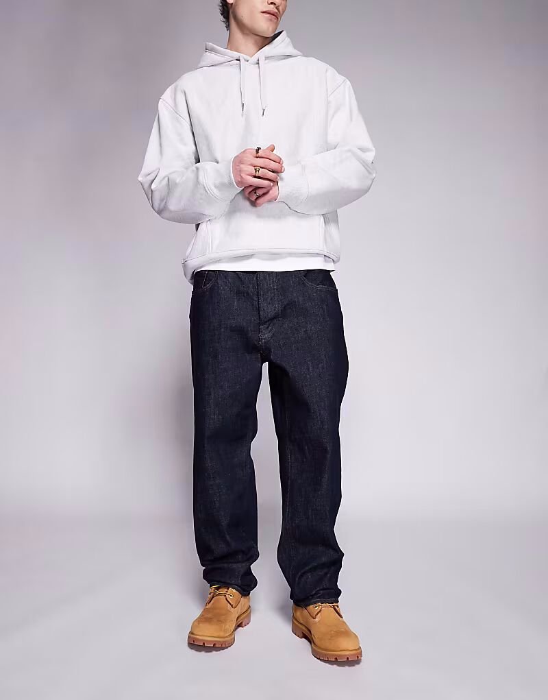 Джинсы Armani Exchange зауженного кроя темно-синего цвета
Джинсы Armani Exchange зауженного кроя темно-синего цвета