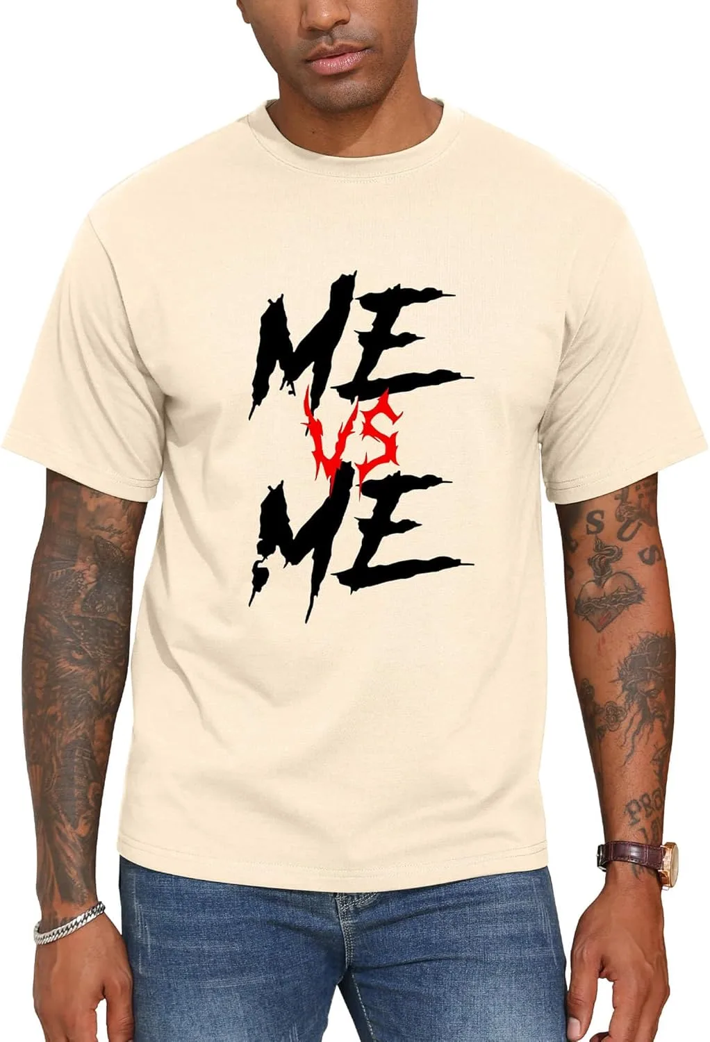 Футболка мужская ME VS ME с принтом, короткий рукав Aiyino
Футболка мужская ME VS ME с принтом, короткий рукав Aiyino