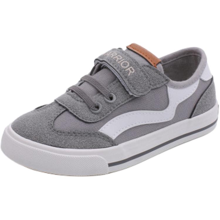 Непромокаемые дышащие и износостойкие низкие детские кеды из холста WARRIOR, серый
Непромокаемые дышащие и износостойкие низкие детские кеды из холста WARRIOR, серый