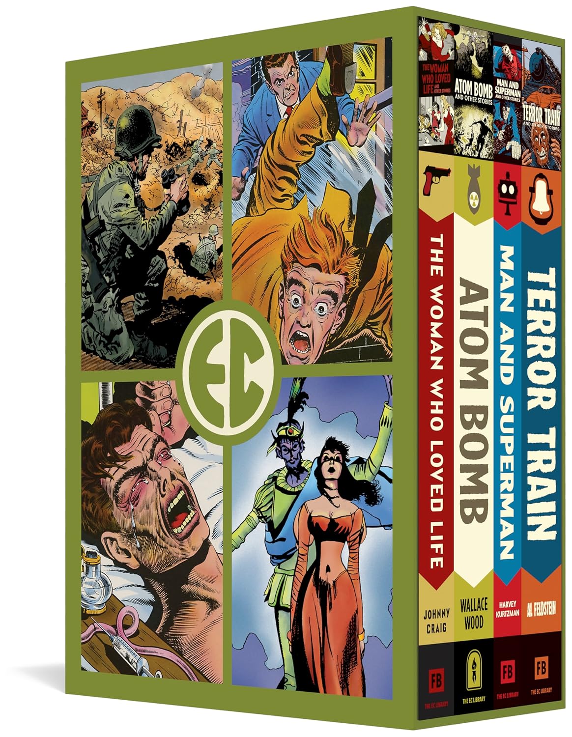 The EC Artists Library Slipcase Vol. 7 (The Fantagraphics EC Comics Artists Library) (Fantagraphics)
The EC Artists Library Slipcase Vol. 7 (The Fantagraphics EC Comics Artists Library) (Fantagraphics)