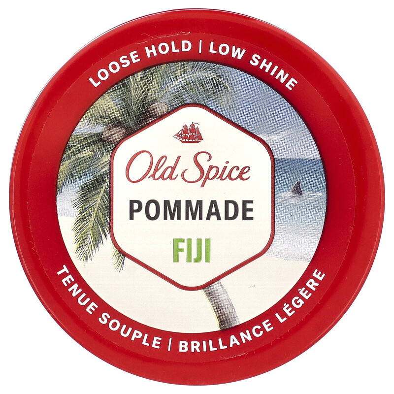 Old Spice, Pomade, Fiji, 63 г (2,22 унции)
Old Spice, Pomade, Fiji, 63 г (2,22 унции)