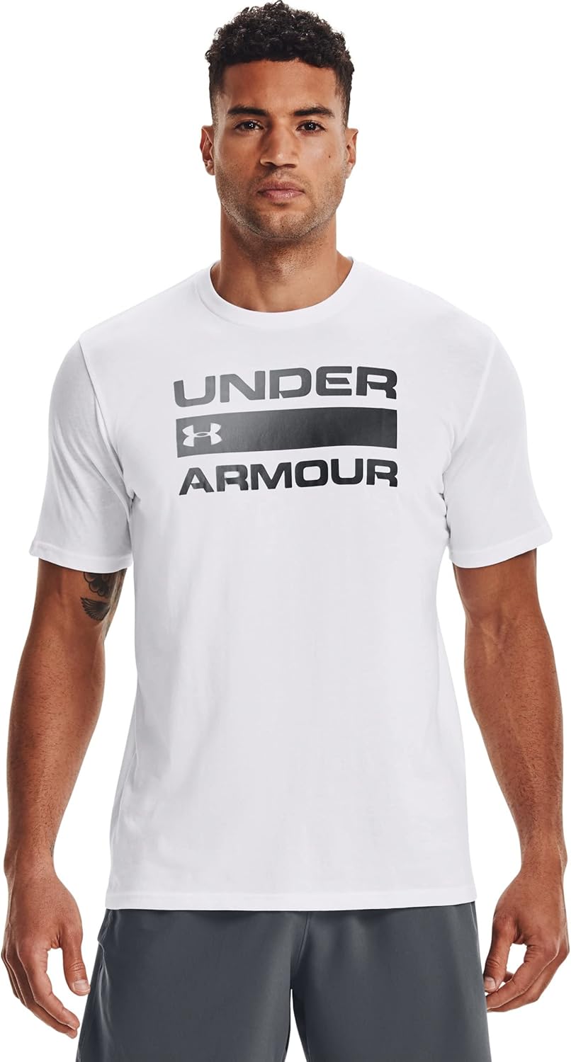 Футболка с коротким рукавом с надписью Under Armour Men's Team Issue, White (100)/Black, Белый, Футболка с коротким рукавом с надписью Under Armour Men's Team Issue, White (100)/Black
Футболка с коротким рукавом с надписью Under Armour Men's Team Issue, White (100)/Black, Белый, Футболка с коротким рукавом с надписью Under Armour Men's Team Issue, White (100)/Black