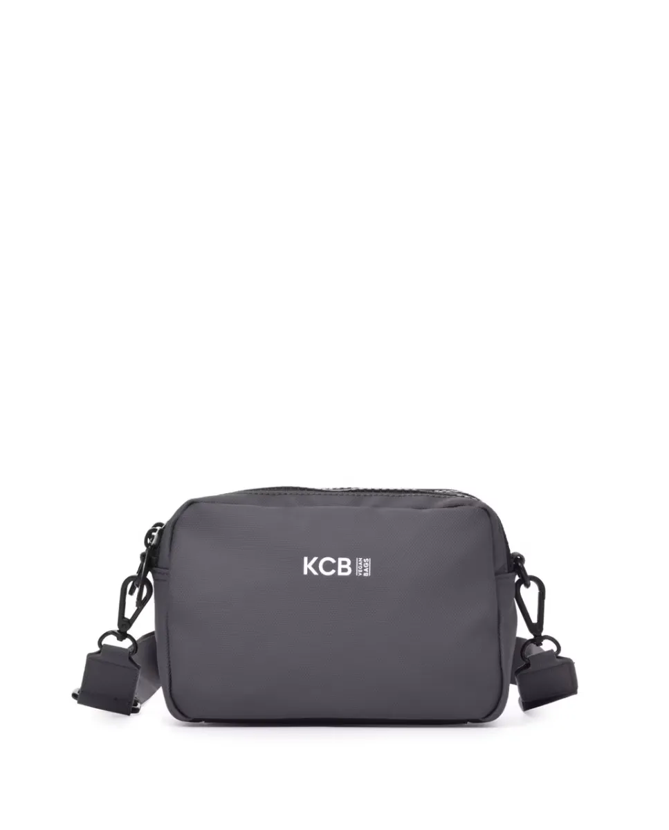 Маленькая серая женская сумка через плечо Cube Kcb 
Маленькая серая женская сумка через плечо Cube Kcb