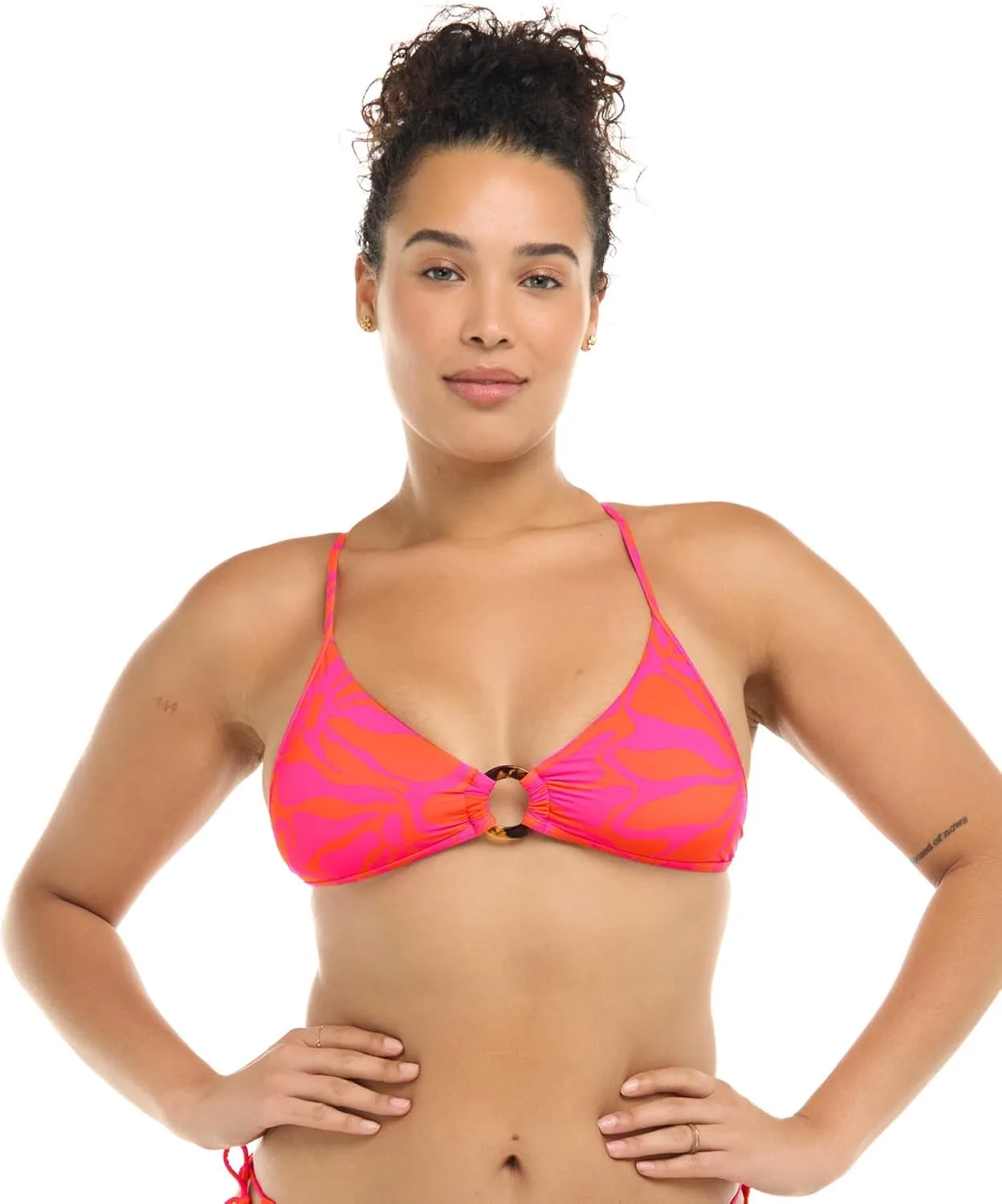 EIDON Женский топ-бикини Arlet с треугольными чашками и регулируемыми завязками
EIDON Женский топ-бикини Arlet с треугольными чашками и регулируемыми завязками