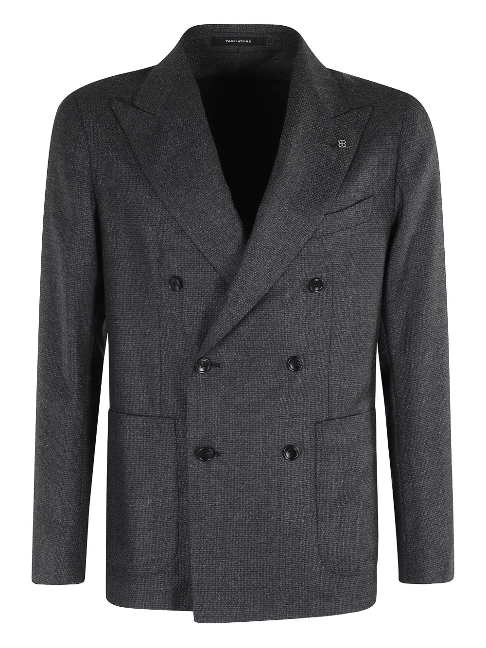 Двубортный блейзер с накладными карманами TAGLIATORE, серый
Двубортный блейзер с накладными карманами TAGLIATORE, серый