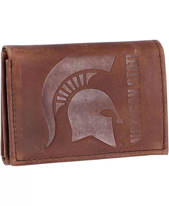 Мужской кожаный тройной кошелек Michigan State Spartans Team Evergreen Enterprises
Мужской кожаный тройной кошелек Michigan State Spartans Team Evergreen Enterprises